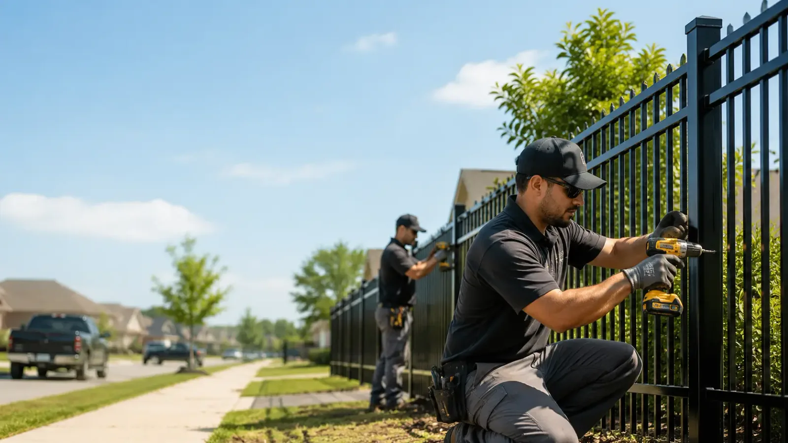 Metal Fence Installation in Willimantic, CT